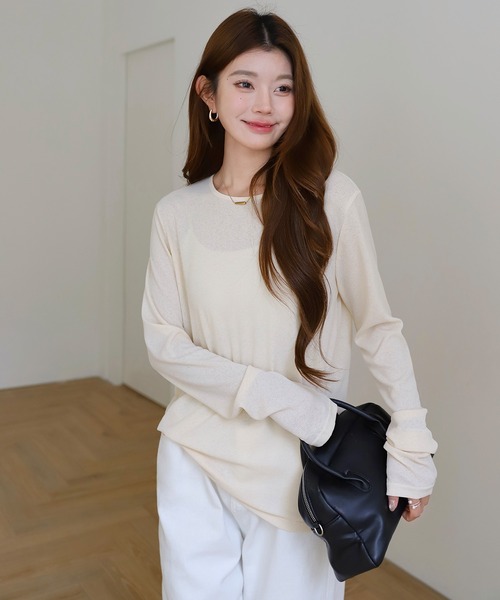 tシャツ リブシアートップス レディース : ZOZOTOWN Yahoo!店 - 通販