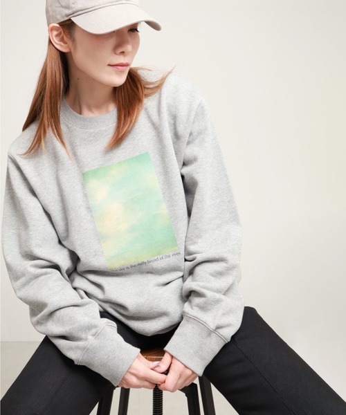トレーナー スウェット 「ZOZOTOWN限定」LHP×Tenju/「 DOZE 」/UpDRIFT crewneck sweat/グラフィックプリン
