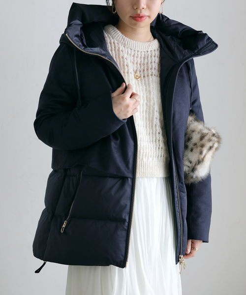 La TOTALITE（ラ トータリテ） ダウンコート ダウンジャケット 「WEB