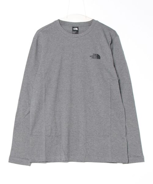 THE NORTH FACE L/S SIMPLE DOME TEE ロングTシャツ 海外限定 THE NORTH FACE tシャツ 「THE / ザ ノースフェイス」LONG
