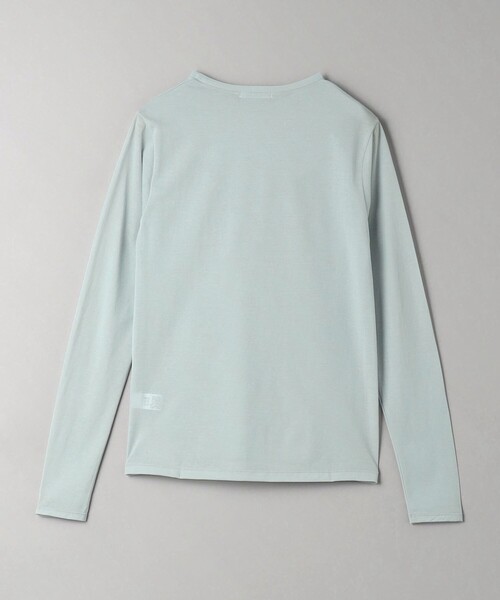 BEAUTY&YOUTH コットンナイロン天竺シアー クルーネック Tシャツ　白 BEAUTY&YOUTH UNITED ARROWS｜コットンナイロン天竺 シアー