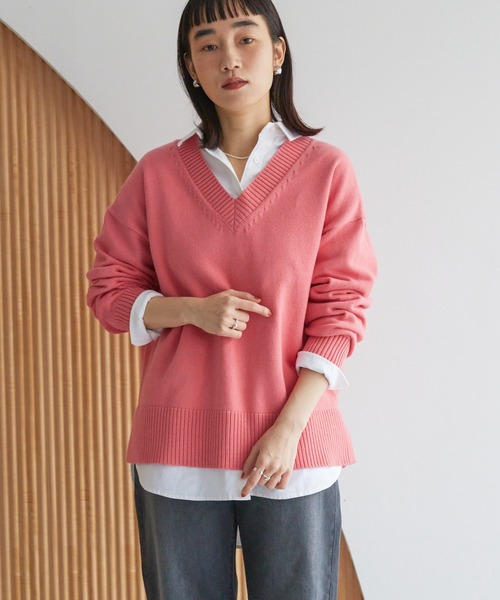 AMERICAN HOLIC（アメリカンホリック） ニット セーター Vネックニット