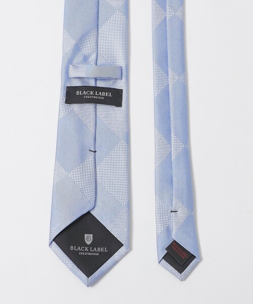 ネクタイ バスケットブロックチェックタイ