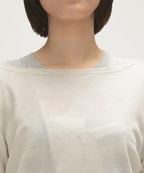 BEAMS BOY tシャツ maturely / カシュクール ストラップ ロング
