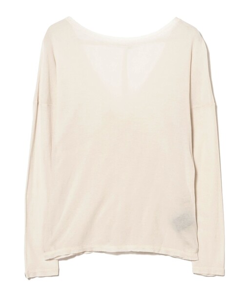 tシャツ maturely / カシュクール ストラップ ロング スリーブ レディース BEAMS BOY tシャツ maturely / カシュクール ストラップ ロング