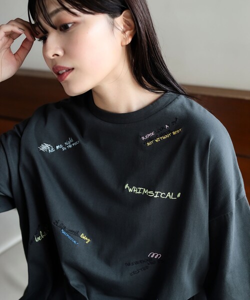 ❤️数時間限定 特別価格❤️新品未使用❤️BEAMS HEART❤️ BEAMS HEART tシャツ / スマイル刺繍 Tシャツ レディース