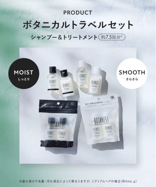 BOTANIST（ボタニスト） コスメセット コフレ ボタニカル トラベル