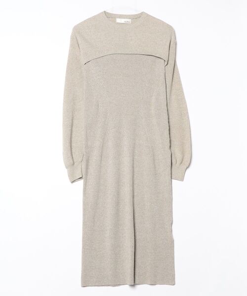 LILY BROWN（リリーブラウン） コンビワンピース FREE グリーン