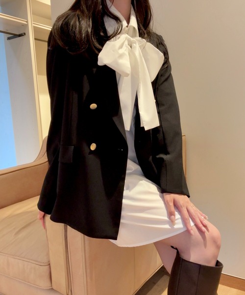 SELFIST（セルフィスト） ワンピース 「GLOW掲載」マルチWAYリボン付き