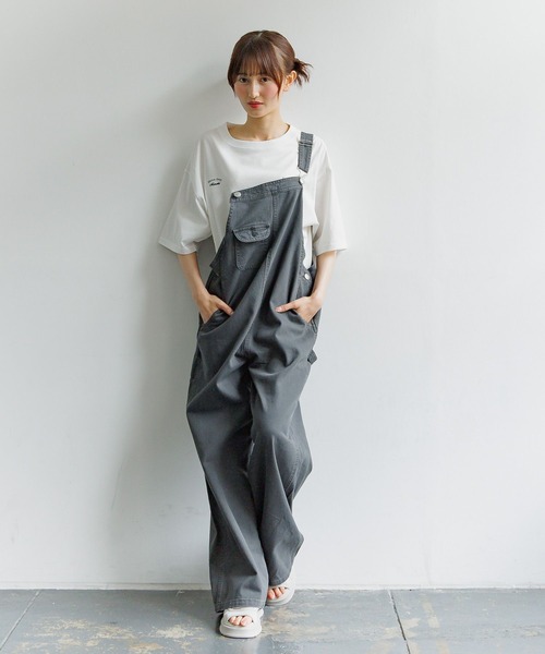 GLOBAL WORK サロペット オーバーオール ペインター