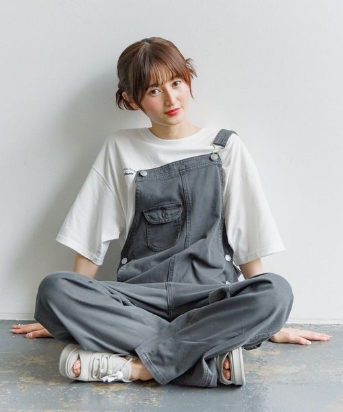 GLOBAL WORK サロペット オーバーオール ペインター
