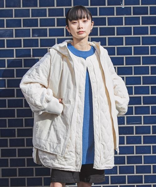 ジーナシス　アウター　ベスト JEANASIS（ジーナシス） ベスト FREE ホワイト系その他 レディース