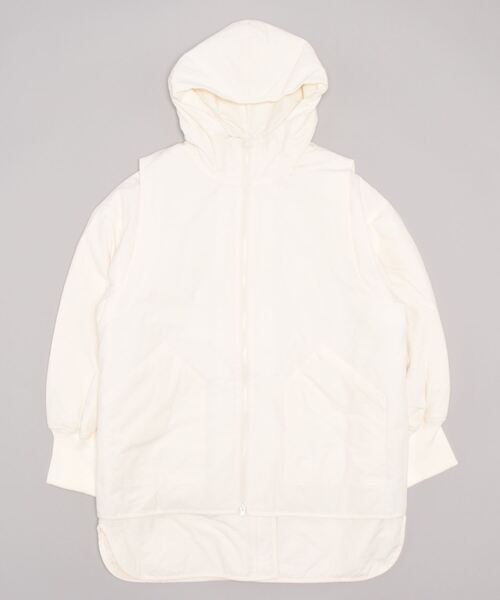 ホワイト ベスト サイズ1 JEANASIS（ジーナシス） ベスト FREE ホワイト系その他 レディース