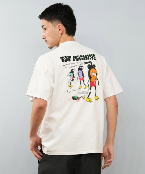 toy machine 半袖シャツ ワークシャツ TOY MACHINE トイマシーン MTMPSH4 メンズ ワークシャツ ビック