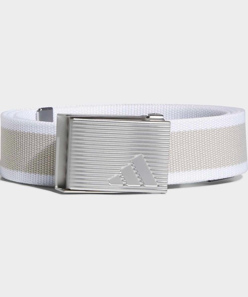 adidas（アディダス） ベルト リバーシブル ストライプ ウェビング