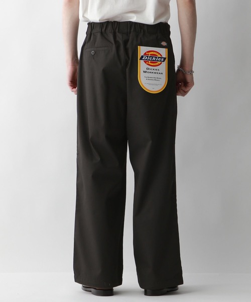 新品ジャーナルスタンダード　Dickies バギーワイドチノパン RAGEBLUE チノパン 「Dickies/ディッキーズ」別注タックバギー