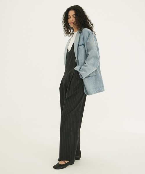 ジャケット テーラードジャケット FADED COLOR TAILORED JACKET レディースの画像