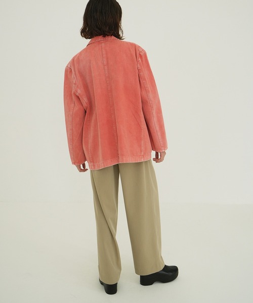 ジャケット テーラードジャケット FADED COLOR TAILORED JACKET レディースの画像