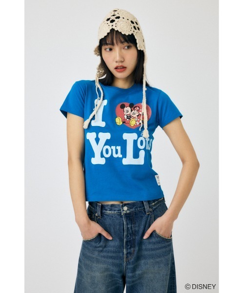 Disney SERIES CREATED by MOUSSY tシャツ MD I LOVE MM Tシャツ