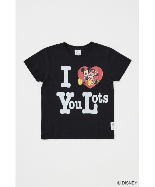 Disney SERIES CREATED by MOUSSY tシャツ MD I LOVE MM Tシャツ