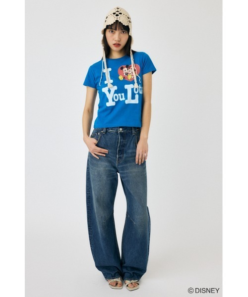 Disney SERIES CREATED by MOUSSY tシャツ MD I LOVE MM Tシャツ