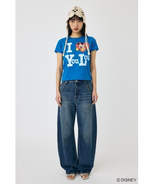 Disney SERIES CREATED by MOUSSY tシャツ MD I LOVE MM Tシャツ