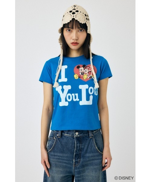 Disney SERIES CREATED by MOUSSY tシャツ MD I LOVE MM Tシャツ