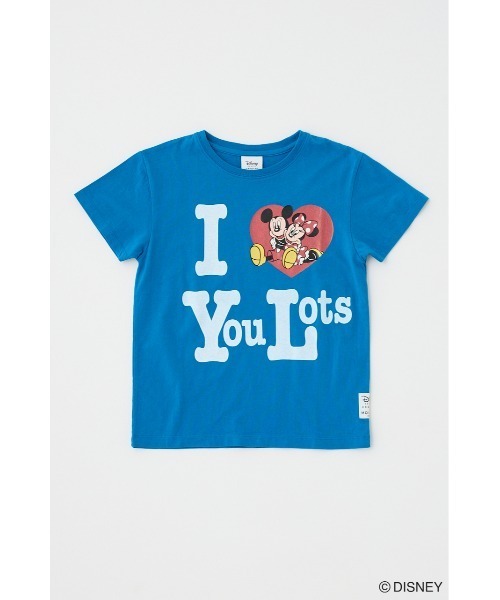 Disney SERIES CREATED by MOUSSY tシャツ MD I LOVE MM Tシャツ