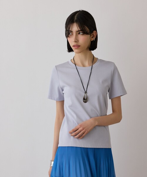 tシャツ コンパクト天竺トップ レディース