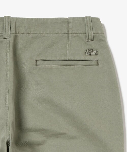 LACOSTE チノパン イージーワイドチノパンツ / ワイドパンツ