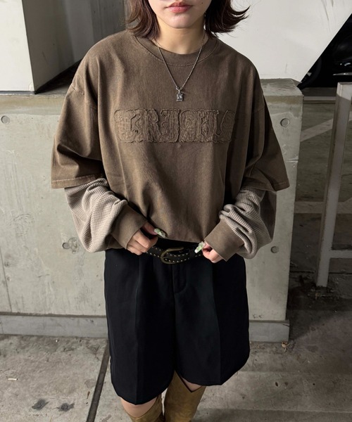 ballsy brothers レイヤードシャツ サーマル ballsy brothers