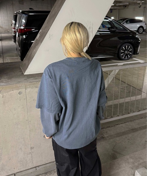 tシャツ サーマルレイヤードロンT メンズ レディース : ZOZOTOWN