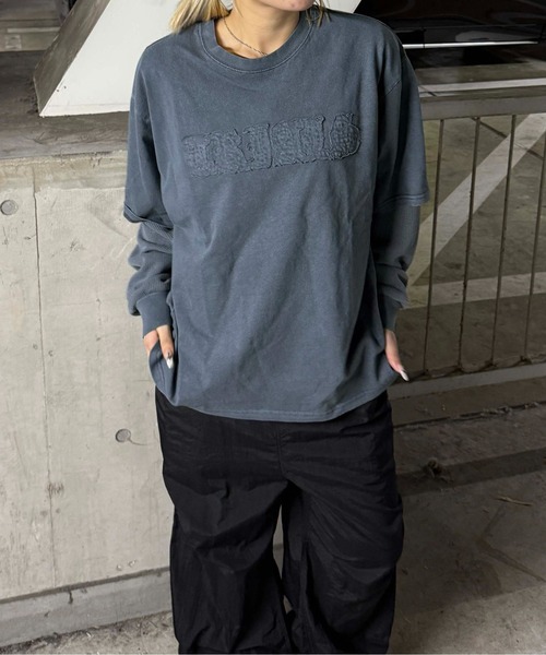 tシャツ サーマルレイヤードロンT メンズ レディース : ZOZOTOWN