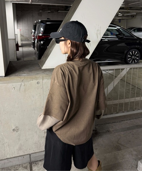 tシャツ サーマルレイヤードロンT メンズ レディース : ZOZOTOWN