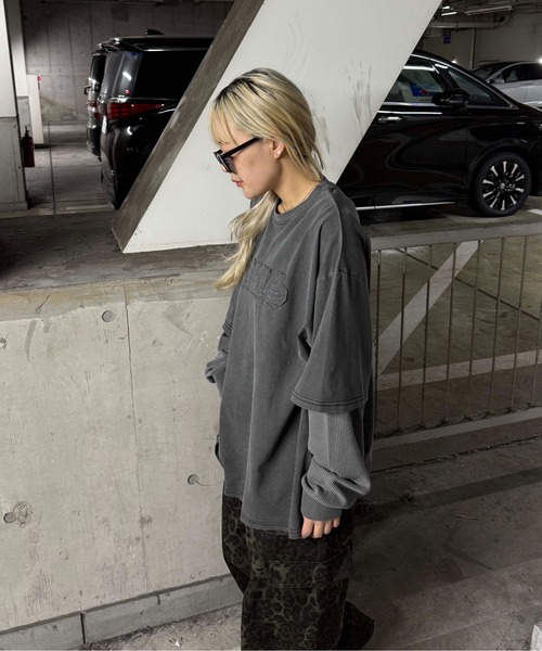 tシャツ サーマルレイヤードロンT メンズ レディース : ZOZOTOWN