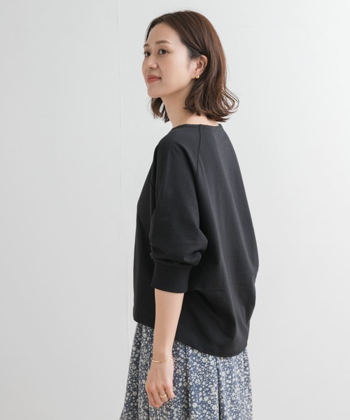 tシャツ 「UR GREEN」ミニ裏毛変形プルオーバー レディース セール 40%OFF】URGREENミニ裏毛変形プルオーバー(506063528