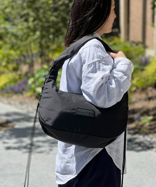 トートバッグ HUNTER UNISEX Travel Hobo Bag Black UBS3932NRSBLK 楽天市場】ハンター 鞄 トートバッグ トラベル ホーボー