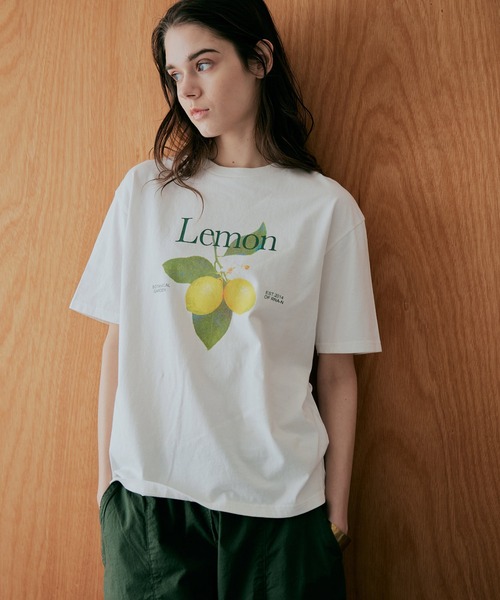 tシャツ M2460 ＬＥＭＯＮ　ＢＡＳＩＣ　Ｔ レディース