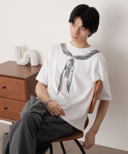 LUCY（ルーシー） tシャツ LUCY/トロンプルイユT メンズ レディース
