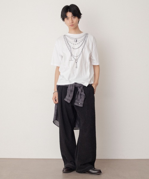 LUCY（ルーシー） tシャツ LUCY/トロンプルイユT メンズ レディース
