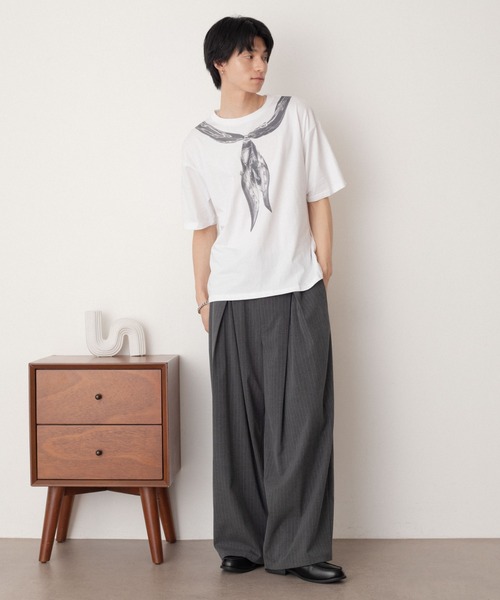 LUCY（ルーシー） tシャツ LUCY/トロンプルイユT メンズ レディース