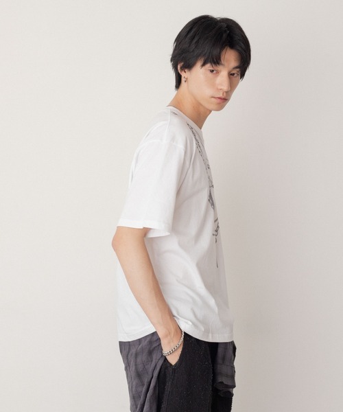LUCY（ルーシー） tシャツ LUCY/トロンプルイユT メンズ レディース
