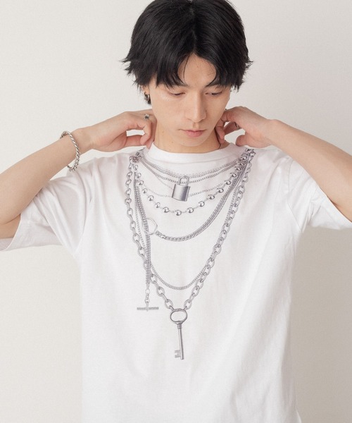 LUCY（ルーシー） tシャツ LUCY/トロンプルイユT メンズ レディース