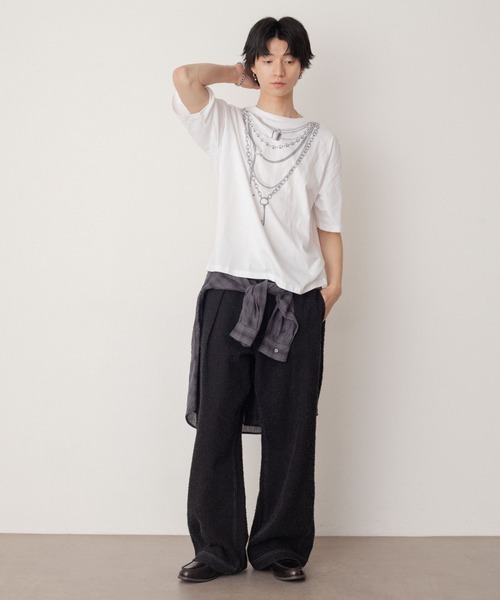 LUCY（ルーシー） tシャツ LUCY/トロンプルイユT メンズ レディース