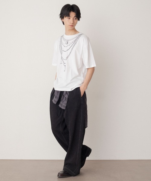 LUCY（ルーシー） tシャツ LUCY/トロンプルイユT メンズ レディース