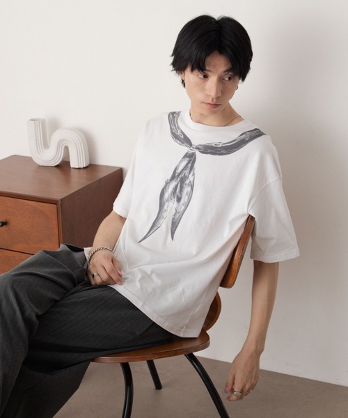 LUCY（ルーシー） tシャツ LUCY/トロンプルイユT メンズ レディース