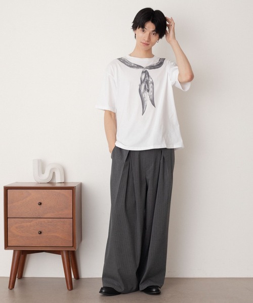 LUCY（ルーシー） tシャツ LUCY/トロンプルイユT メンズ レディース