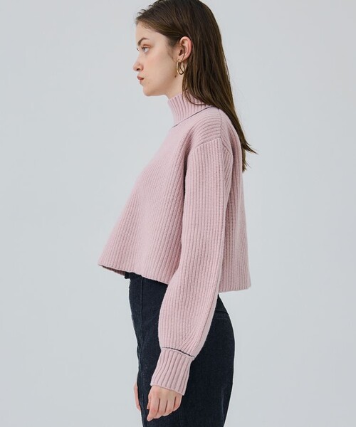 「CITY」 長袖ニット FREE ピンク レディース_画像7