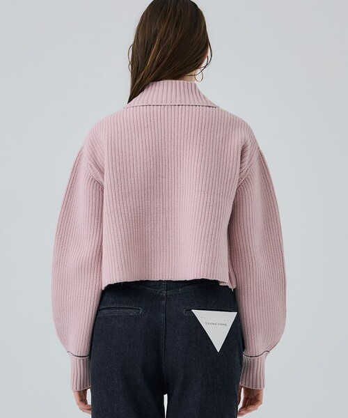 「CITY」 長袖ニット FREE ピンク レディース_画像8