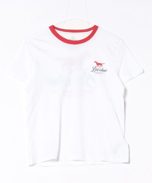 tシャツ 「BRIXTON/ブリクストン」LEISURE ACTIVITY FITTED CREW TEE レディース